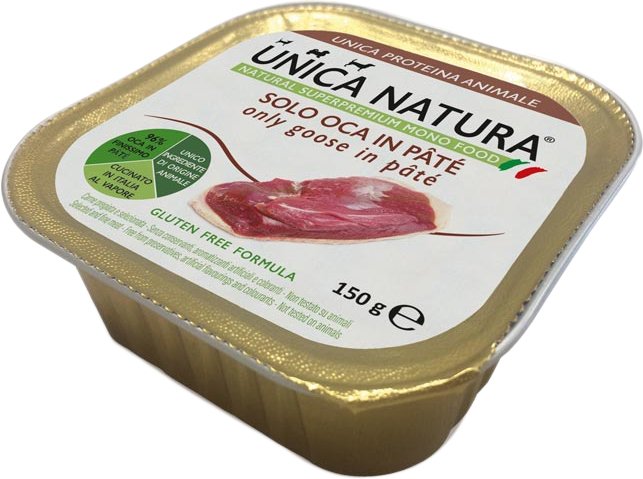 

Консервированный корм для собак Unica Natura Unico Mono Mini с гусятиной 150 г