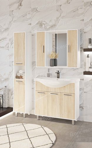 Francesca Комплект Eco 90 (дуб/белый)