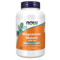 Витамины, минералы Now Foods Magnesium Malate (180 капсул)