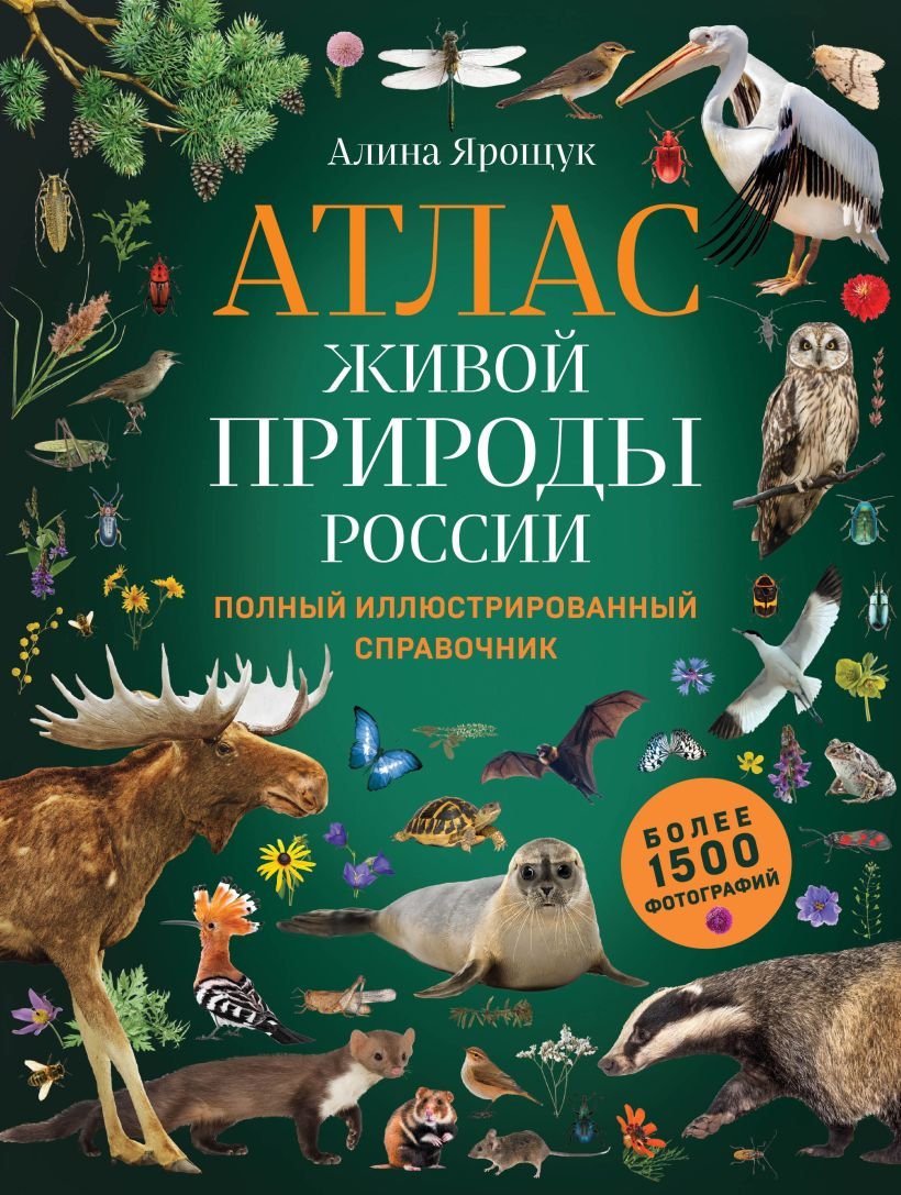 

Книга издательства Эксмо. Атлас живой природы России. Полный иллюстрированный справочник (Ярощук А.)