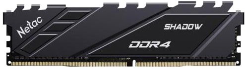 

Оперативная память Netac Shadow 16GB DDR4 PC4-25600 NTSDD4P32SP-16E