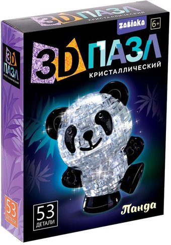 3Д-пазл Zabiaka Панда 121853 (в ассортименте)