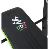 Силовая скамья DDS Campania B-2 (черный/зеленый) в Гомеле