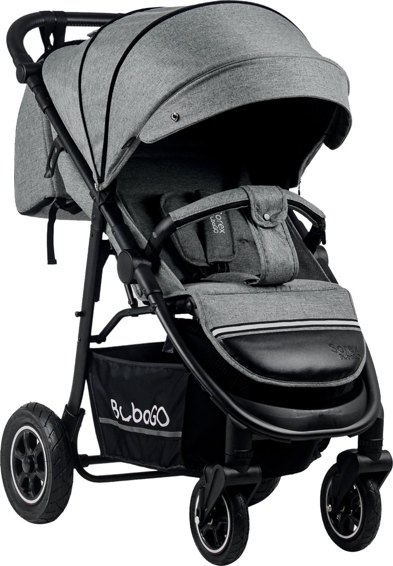 

Коляска прогулочная «книга» Bubago Sorex (стальной)