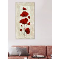 Картина Декарт Алые маки 2 8Л0251 (в раме)