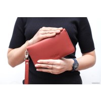 Кошелек Minsker Silverbronx Pro (марсала)