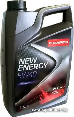 Моторное масло Champion New Energy 5W-40 4л