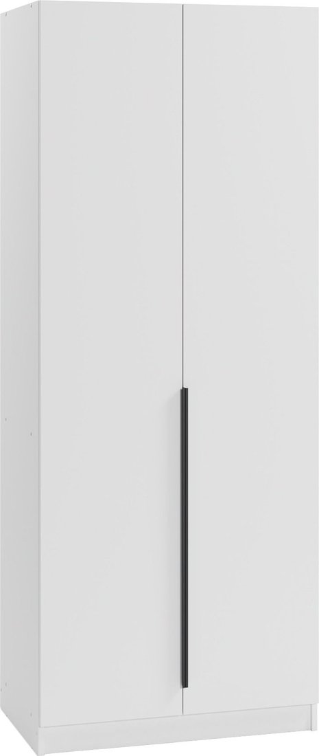 Шкаф распашной Soma Lord Black 80x200 (белый)