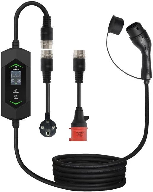 Зарядная станция Auxus Type 2 6-16A Wi-Fi (11 кВт, 3 фазы)