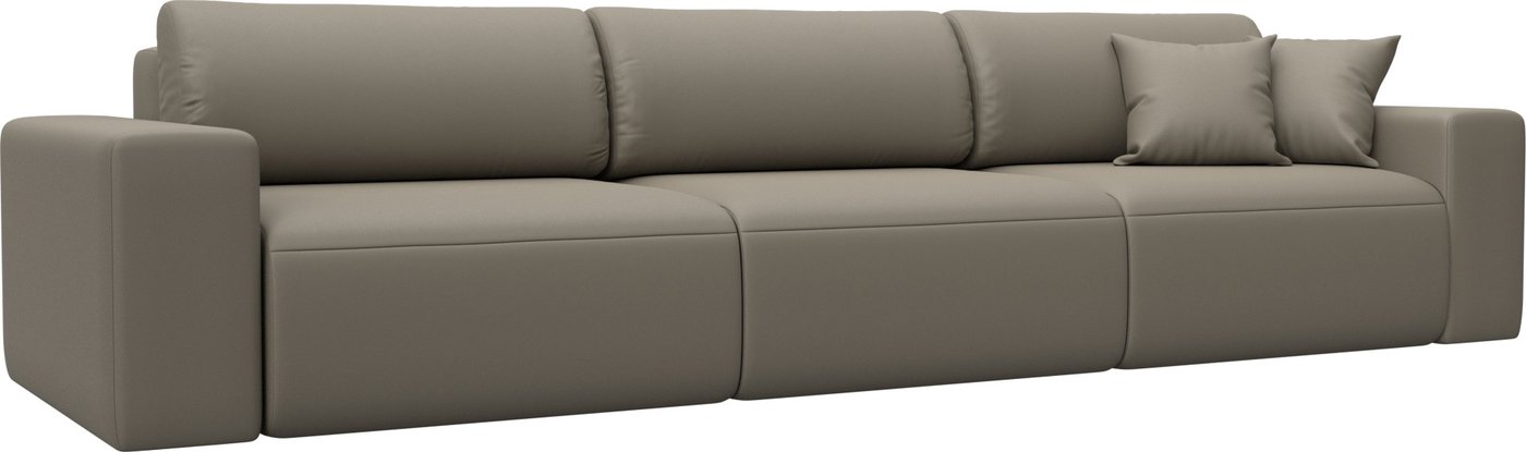 

Диван Лига диванов Лига-036 НПБ Классик Лонг 127669 (экокожа Grifon 04 бежевый)