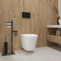 Унитаз подвесной Lauter Longer 2110822 + TECE Kit 9400412 с кнопкой (хром)