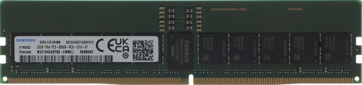 Оперативная память Samsung 32ГБ DDR5 5600 МГц M321R4GA0PB0-CWM