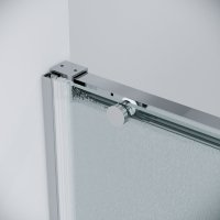 Душевая дверь Grossman Galaxy 100x195 100.K33.01.100.10.02 (хром/стекло шиншилла) в Орше