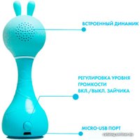 Интерактивная игрушка Alilo Умный зайка R1 60905 (синий)