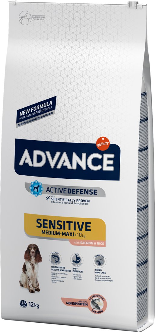

Сухой корм для собак Advance Sensitive Salmon & Rice 3 кг