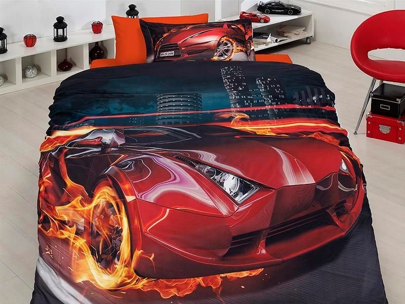 

Постельное белье Karven Сатин 3D 1.5 N034 Fever