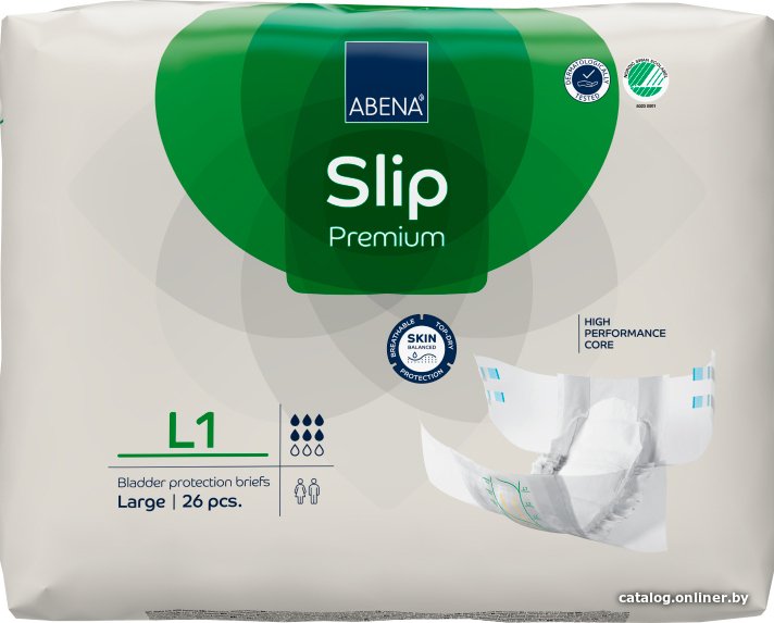 Подгузники для взрослых Abena Slip L1 Premium (26 шт)