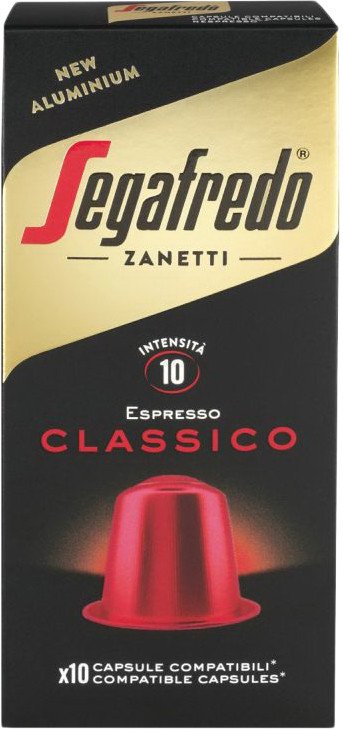 Кофе в капсулах Segafredo Zanetti Espresso Classico Nespresso 10 шт