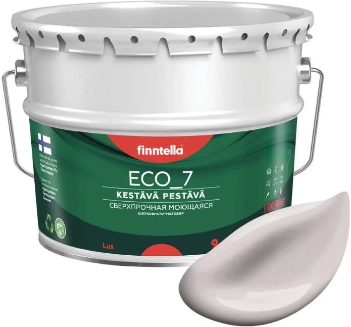 

Краска Finntella Eco 7 Lilja F-09-2-9-FL109 9 л (нежно-лиловый)