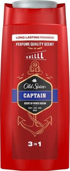 Old Spice Гель для душа + шампунь 3 в 1 Captain 675 мл