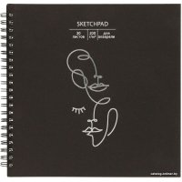 Альбом для рисования Paper art Скетчпад. Портреты СПСФ20119 (20 л)