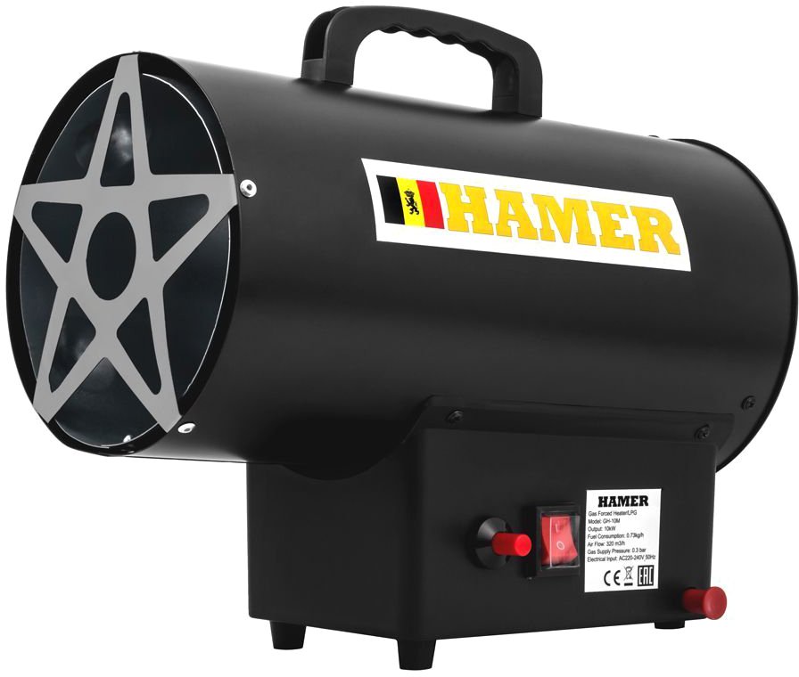 

Газовая тепловая пушка Hamer GH-10M