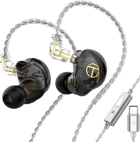 

Наушники TRN ST2 USB Type-C (черный, с микрофоном)
