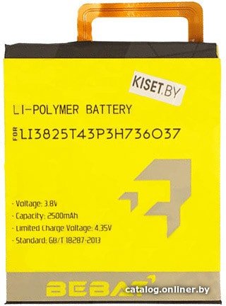 Аккумулятор для телефона Bebat LI3825T43P3H736037