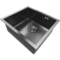 Кухонная мойка Asteria A5045NB-D1 (черный декор) в Витебске