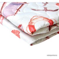 Полотенце Сирень Пляжная романтика 4999113 (белый/красный)