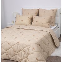 Одеяло Milanika Овечья шерсть Премиум лайт облегченное 1.5сп