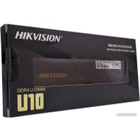 Оперативная память Hikvision U10 16GB DDR4 PC4-25600 HKED4161DAA2F0ZB2/16G