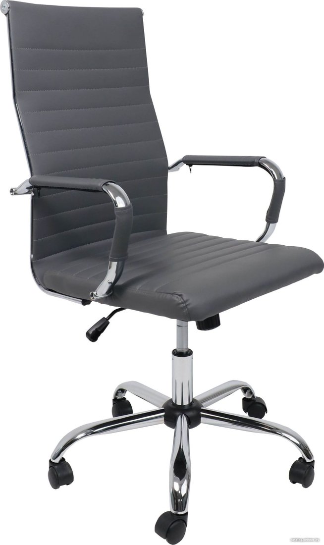 Офисное кресло AksHome Elegance light Eco (серый)