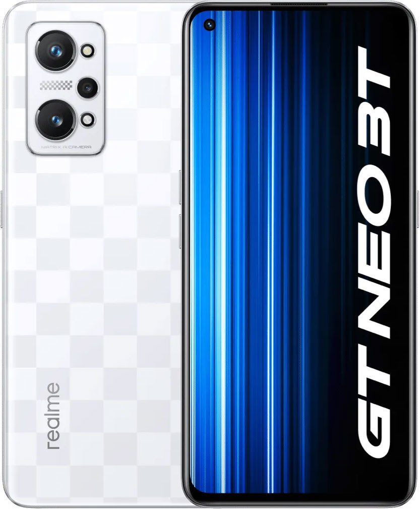 

Смартфон Realme GT Neo 3T 80W 8GB/128GB международная версия (белый)