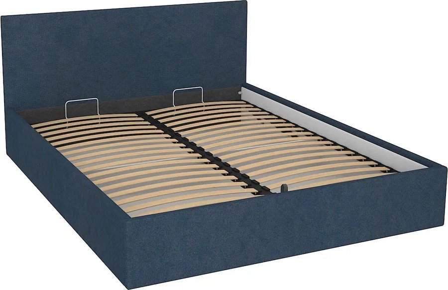 Кровать МДК Диана Blue с подъемным механизмом КР2-BL1600 160x200
