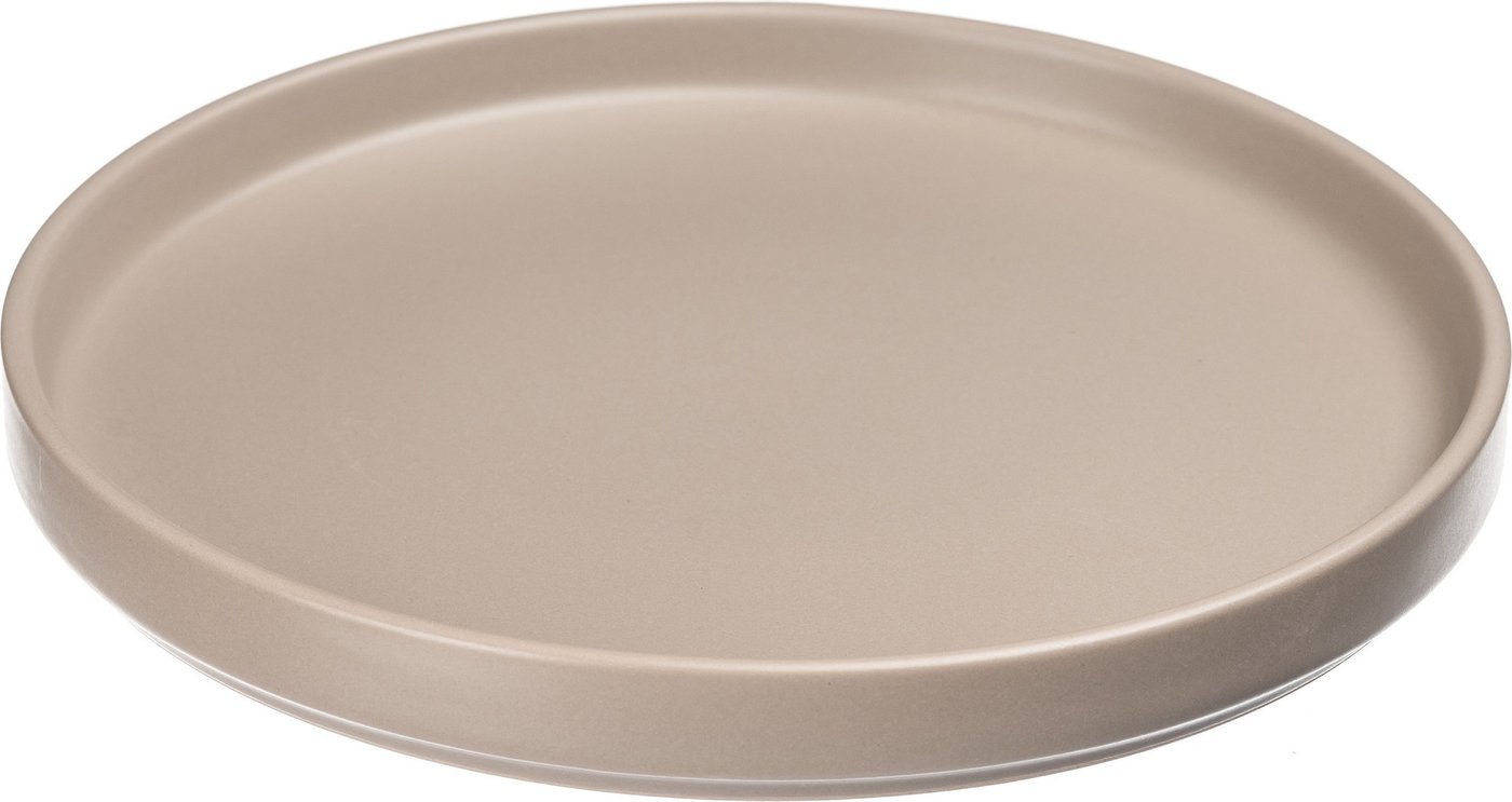 Тарелка обеденная Sundays Home Minimalist керамика TRVK26007 (20см, бежевый)