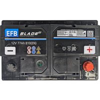 Автомобильный аккумулятор Blade EFB 77 R+ (77 А·ч)