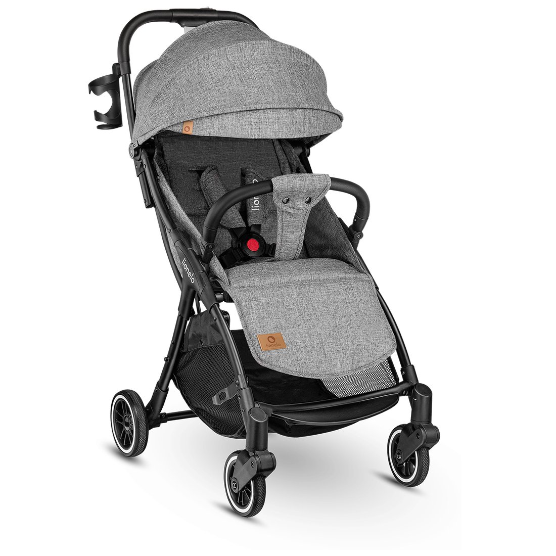 

Коляска прогулочная «книга» Lionelo Julie One (stone grey)