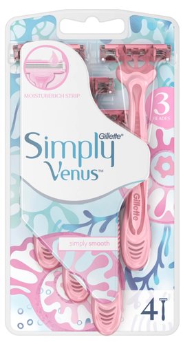 Gillette Simply Venus 3 (4 шт)