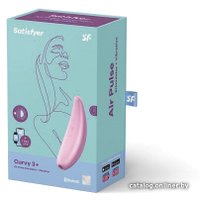 Вакуумный стимулятор клитора Satisfyer Curvy 3+ с ДУ 4001890 (розовый)