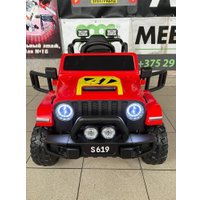 Электромобиль Baby Driver Jeep T222 4WD (красный)