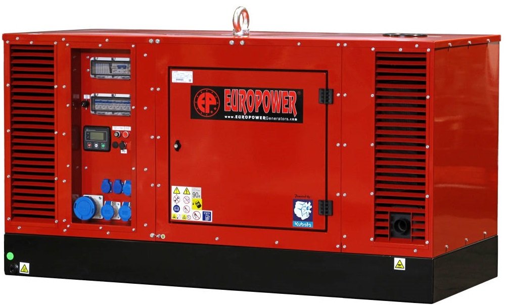 

Дизельный генератор EuroPower EPS 30 DE (с подогревом охлаждающей жидкости)