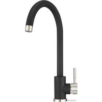 Смеситель Granula для кухни высокий, ST-4031, черный