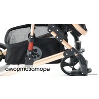 Универсальная коляска Lorelli Alba Classic (3 в 1, джинс синий)