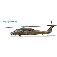 Сборная модель Italeri 1328 Вертолет UH-60/MH-60 Black Hawk Night Raid