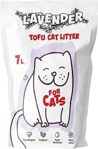 

Наполнитель для туалета For Cats Tofu Natural (лаванда) 7 л