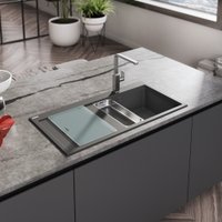 Кухонная мойка Franke Mythos MTG 611-100 114.0675.938 (каменный серый)