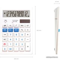 Бухгалтерский калькулятор Erich Krause White CC-352 12-разр. 40352