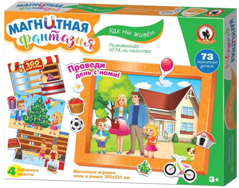 

Развивающая игра Русский стиль Как мы живем 05408