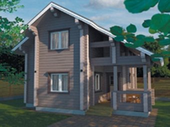 Русская баня Банилюкс К-9 8.2x9 м